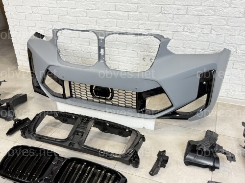 Рестайлинг комплект обвеса X4M F98 2022+ для BMW X4 G02 F98 2018-2021 Рестайлинг комплект обвеса X4M F98 2022+ для BMW X4 G02 F98 2018-2021