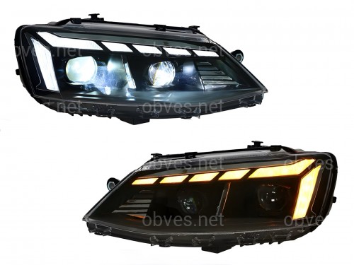 LED фары Volkswagen Jetta 6 2010-2018 LED фары Volkswagen Jetta 6 2010-2018
