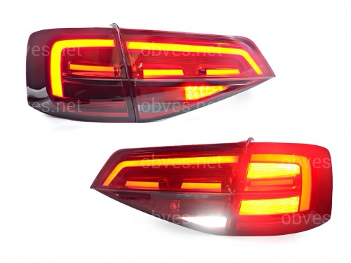 Задние LED фонари Volkswagen Jetta 6 рестайлинг 2014-2018 Задние LED фонари Volkswagen Jetta 6 рестайлинг 2014-2018