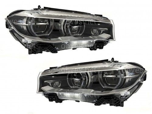 Фары Full LED BMW X5 F15 / X6 F16 2013-2018 комплетные с блоками 2шт., АПГРЕЙД КСЕНОН В LED Фары Full LED BMW X5 F15 / X6 F16 2013-2018 комплетные с блоками 2шт., АПГРЕЙД КСЕНОН В LED