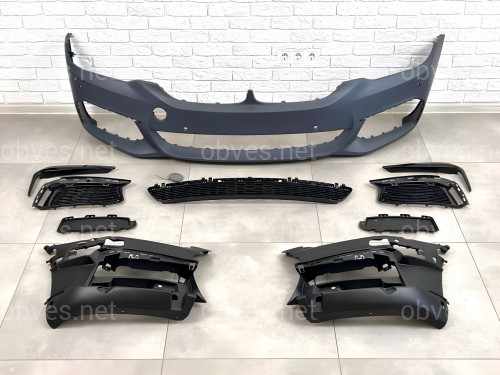 Передний бампер M Paket BMW 5 Series G30 G31 2017-2020 ДЛЯ АВТО БЕЗ DRL