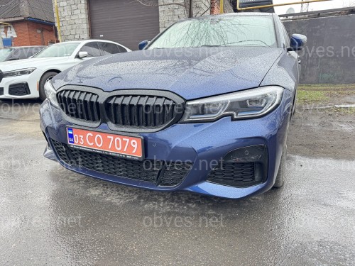Передний бампер M paket BMW 3 series G20 G21 2019-2022
