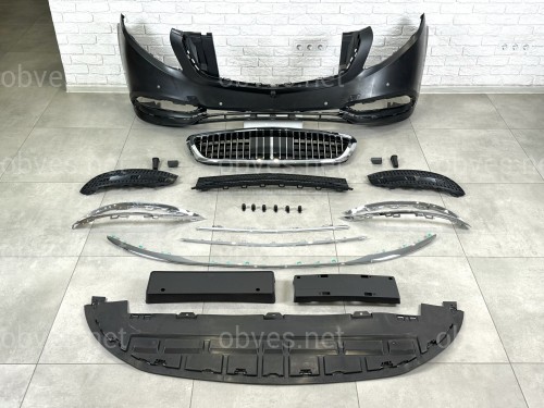 Обвес Maybach (передний / задний бампер, решетка) Mercedes V Class Vito Metris W447 2014-2023 Обвес Maybach (передний / задний бампер, решетка) Mercedes V Class Vito Metris W447 2014-2023
