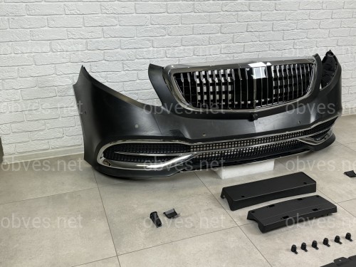 Обвес Maybach (передний / задний бампер, решетка) Mercedes V Class Vito Metris W447 2014-2023 Обвес Maybach (передний / задний бампер, решетка) Mercedes V Class Vito Metris W447 2014-2023
