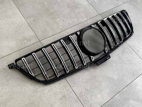 Решетка радиатора GT CHROME Mercedes ML-class W166 2012-2015 Решетка радиатора GT CHROME Mercedes ML-class W166 2012-2015
