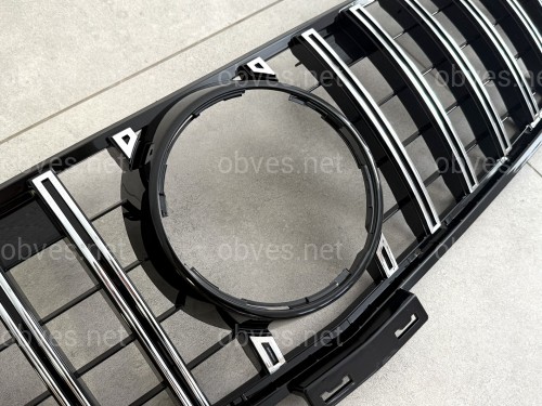 Решетка радиатора GT CHROME Mercedes ML-class W166 2012-2015 Решетка радиатора GT CHROME Mercedes ML-class W166 2012-2015