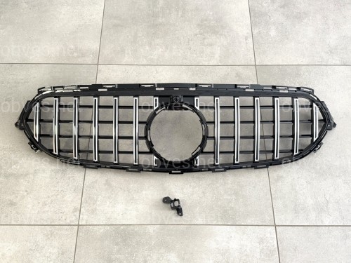 Решетка радиатора GT CHROME Mercedes E-Class W213 2020-2023 ОБЫЧНЫЙ НЕ AMG Решетка радиатора GT CHROME Mercedes E-Class W213 2020-2023 ОБЫЧНЫЙ НЕ AMG
