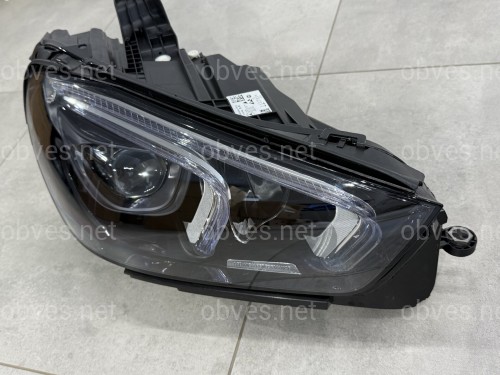 Фары Full LED Mercedes GLE-Class W167 C167 2019-2022 комплектные с блоками 2шт. Фары Full LED Mercedes GLE-Class W167 C167 2019-2022 комплектные с блоками 2шт.