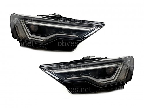 FULL LED фары для AUDI A6 C8 2018- 2шт. комплектные с блоками FULL LED фары для AUDI A6 C8 2018- 2шт. комплектные с блоками