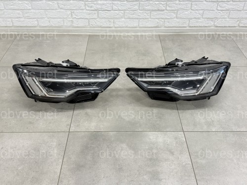 FULL LED фары для AUDI A6 C8 2018- 2шт. комплектные с блоками FULL LED фары для AUDI A6 C8 2018- 2шт. комплектные с блоками