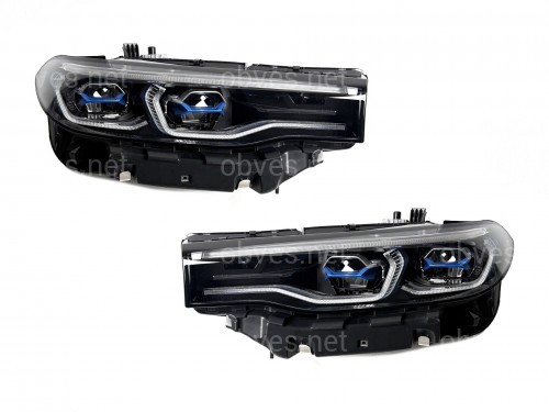 Фары LASER для BMW X7 G07 2019-2023 2шт., комплектные с блоками