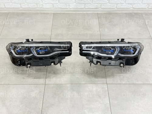 Фары LASER для BMW X7 G07 2019-2023 2шт., комплектные с блоками