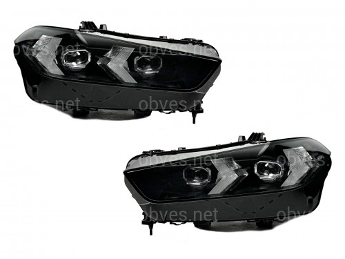 Фары Full LED LCI рестайлинг для BMW X5 G05 X6 G06 2023+ 2шт., комплектные с блоками Фары Full LED LCI рестайлинг для BMW X5 G05 X6 G06 2023+ 2шт., комплектные с блоками