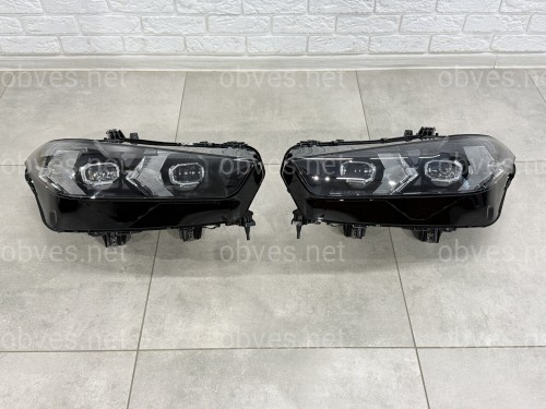 Фары Full LED LCI рестайлинг для BMW X5 G05 X6 G06 2023+ 2шт., комплектные с блоками Фары Full LED LCI рестайлинг для BMW X5 G05 X6 G06 2023+ 2шт., комплектные с блоками