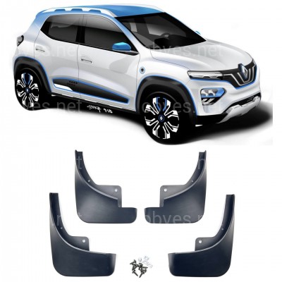 Брызговики Renault City K-ZE 2019+, комплект 4шт. Брызговики Renault City K-ZE 2019+, комплект 4шт.