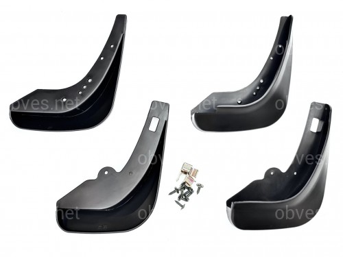 Брызговики Ford Focus 2 СЕДАН 2005+ комплект 4 шт Брызговики Ford Focus 2 СЕДАН 2005+ комплект 4 шт