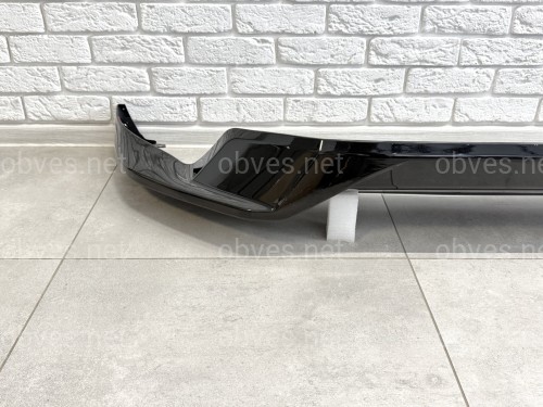 Юбка обвес переднего бампера ONYX BLACK Toyota Land Cruiser Prado 150 2018-2023 цвет черный 202 Юбка обвес переднего бампера ONYX BLACK Toyota Land Cruiser Prado 150 2018-2023 цвет черный 202