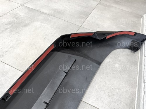 Юбка обвес переднего бампера ONYX BLACK Toyota Land Cruiser Prado 150 2018-2023 цвет черный 202 Юбка обвес переднего бампера ONYX BLACK Toyota Land Cruiser Prado 150 2018-2023 цвет черный 202