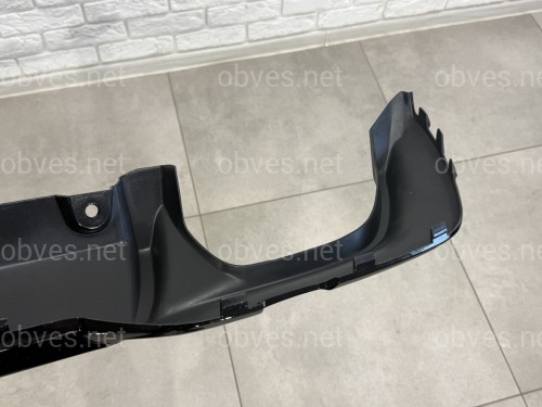 Накладка заднего бампера диффузор M-Performance 340i черная BMW 3 series G20 2019-2022