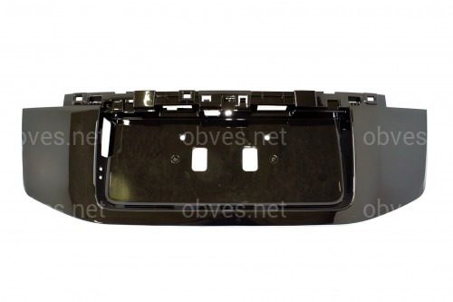 Вставка под номер (корыто) Toyota Land Cruiser Prado 150 2013-2017 цвет черный Вставка под номер (корыто) Toyota Land Cruiser Prado 150 2013-2017 цвет черный