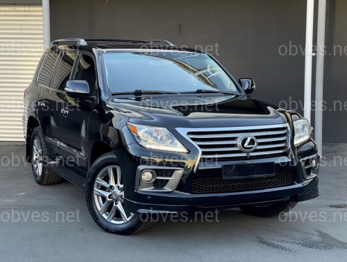Передняя юбка F-Sport для LX570 2012-2015 цвет черный Передняя юбка F-Sport для LX570 2012-2015 цвет черный