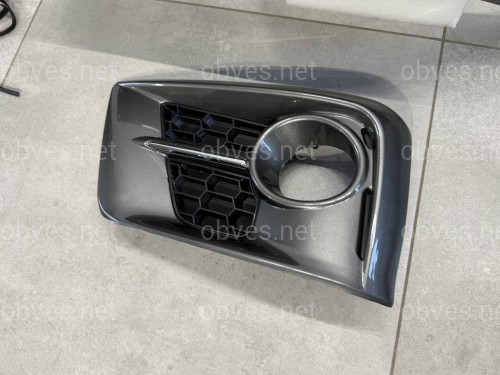 Обвес юбки бамперов F-SPORT для Lexus LX 570 рестайлинг 2012+, цвет черный