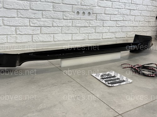 Передняя юбка F-Sport для LX570 2012-2015 цвет черный Передняя юбка F-Sport для LX570 2012-2015 цвет черный