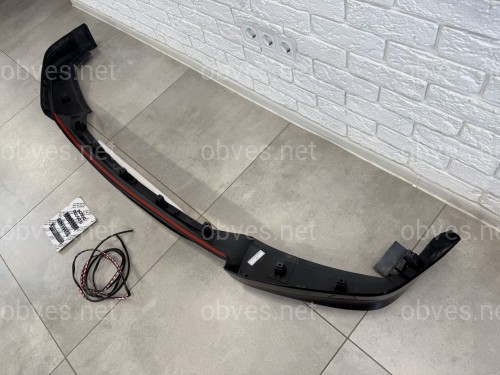 Передняя юбка F-Sport для LX570 2012-2015 цвет черный Передняя юбка F-Sport для LX570 2012-2015 цвет черный