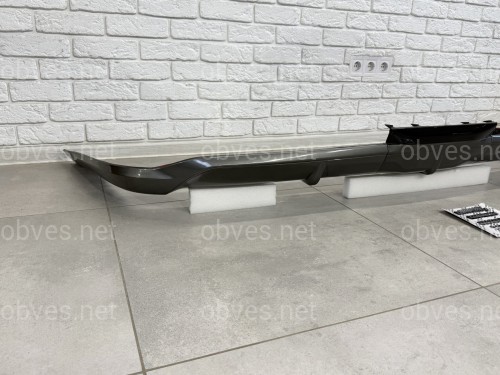 Юбка заднего бампера F-Sport Lexus LX 570 2012-2015 Юбка заднего бампера F-Sport Lexus LX 570 2012-2015