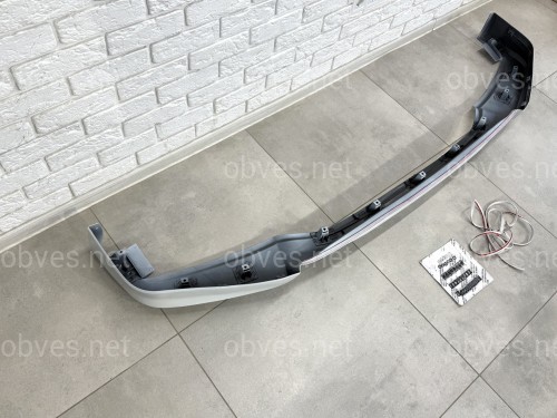 Передняя юбка F-Sport для LX570 2012-2015 цвет белый