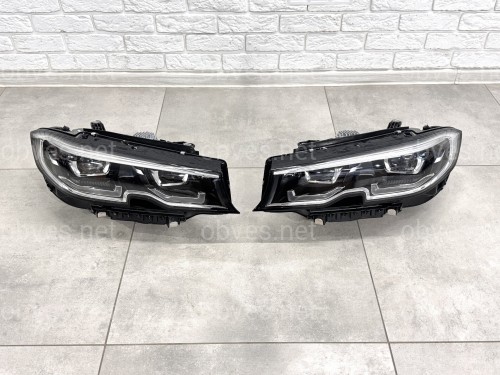 Фары Adaptive LED для BMW 3 series G20 / G21 2019-2022 2шт. комплектные с блоками Фары Adaptive LED для BMW 3 series G20 / G21 2019-2022 2шт. комплектные с блоками