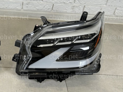 Левая фара Lexus GX 460 для 2020-2023, без блока Левая фара Lexus GX 460 для 2020-2023, без блока