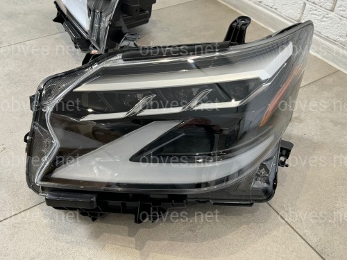 Левая фара Lexus GX 460 для 2020-2023, без блока Левая фара Lexus GX 460 для 2020-2023, без блока