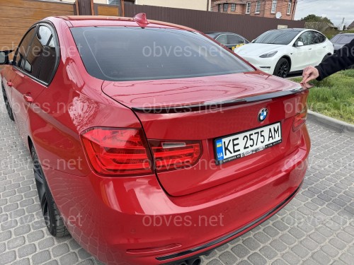 Спойлер лип стиль M4 для BMW 3 series F30 2012-2018 ABS пластик, черный глянец Спойлер лип стиль M4 для BMW 3 series F30 2012-2018 ABS пластик, черный глянец