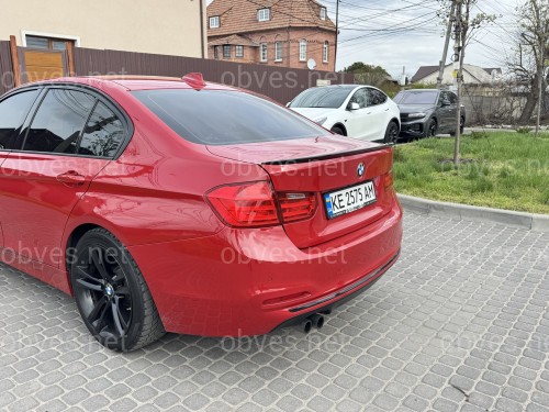 Спойлер лип багажника BMW F30 2012-2018 АBS пластик, черный глянец Спойлер лип багажника BMW F30 2012-2018 АBS пластик, черный глянец