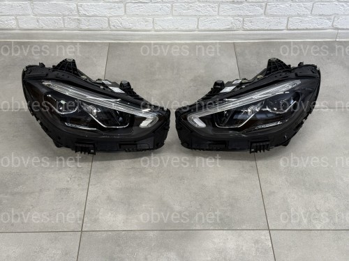 Фары Full LED Mercedes C-Class W206 2021- комплектные с блоками 2шт. Фары Full LED Mercedes C-Class W206 2021- комплектные с блоками 2шт.
