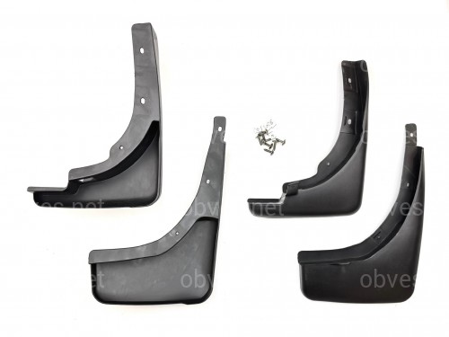 Брызговики Nissan X-Trail 30 2001-2007, комплект 4шт. Брызговики Nissan X-Trail 30 2001-2007, комплект 4шт.