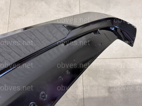Спойлер козырек Ford Kuga / Escape 2013-2019 ABS пластик, цвет черный глянец