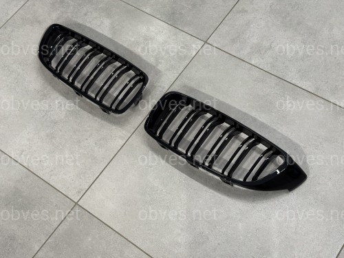 Решетка радиатора ноздри M4 стиль BMW 4 series F32 F33 F36 2013-2020