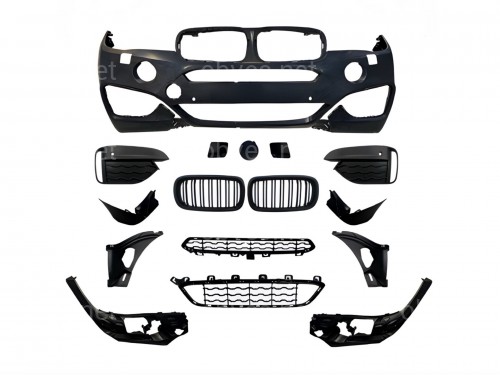 Бампер в сборе М пакет BMW X6 F16 2013-2018 Бампер в сборе М пакет BMW X6 F16 2013-2018