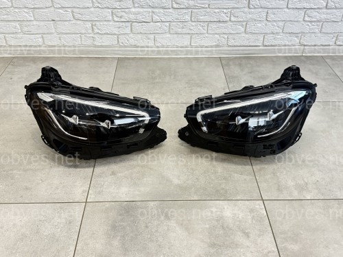 Фары Full LED Mercedes E-Class W213 рестайлинг 2020-2023 комплектные с блоками 2шт.