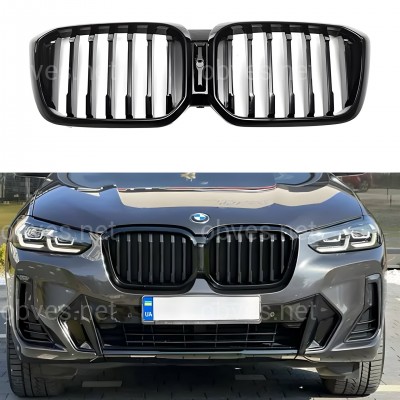 Решетка радиатора ноздри M performance BMW X3 G01 X4 G02 2022-2024 Решетка радиатора ноздри M performance BMW X3 G01 X4 G02 2022-2024
