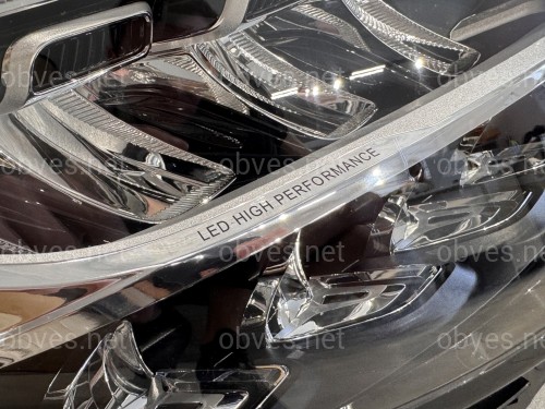 Фары Full LED рестайлинг 2019+ для Mercedes C-Class W205 2013-2021 комплектные с блоками 2шт.