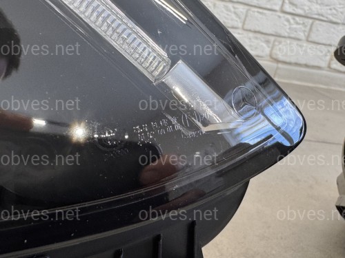 Фары Full LED рестайлинг 2019+ для Mercedes C-Class W205 2013-2021 комплектные с блоками 2шт.