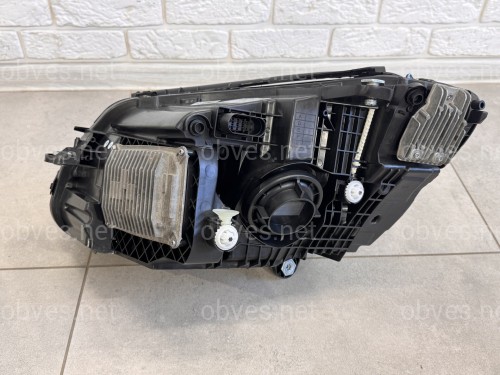 Фары Full LED рестайлинг 2019+ для Mercedes C-Class W205 2013-2021 комплектные с блоками 2шт.