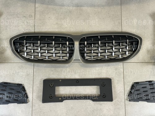 Передний бампер в сборе с ноздрями M 340i BMW 3 series G20 G21 2019-2022
