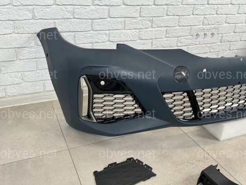 Передний бампер в сборе с ноздрями M 340i BMW 3 series G20 G21 2019-2022