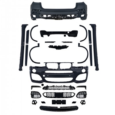 Комплект обвеса M пакет BMW X4 F26 2014-2018 Комплект обвеса M пакет BMW X4 F26 2014-2018