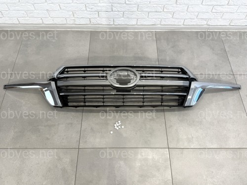 Решетка радиатора дизайн 2019 для Toyota Land Cruiser 200 2015-2021