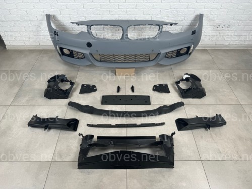 Бампер передний в сборе M пакет для BMW 4 series F32 / F33 / F36 2013-2020